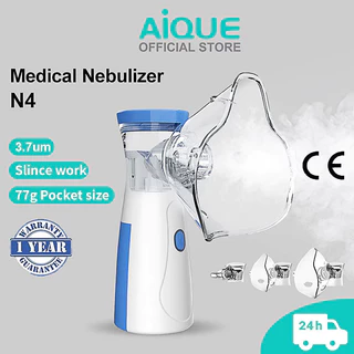 เครื่องพ่นยาแบบพกพา Inhaler Ultrasonic Low Knot Atomizer สําหรับเด็กและผู้ใหญ่