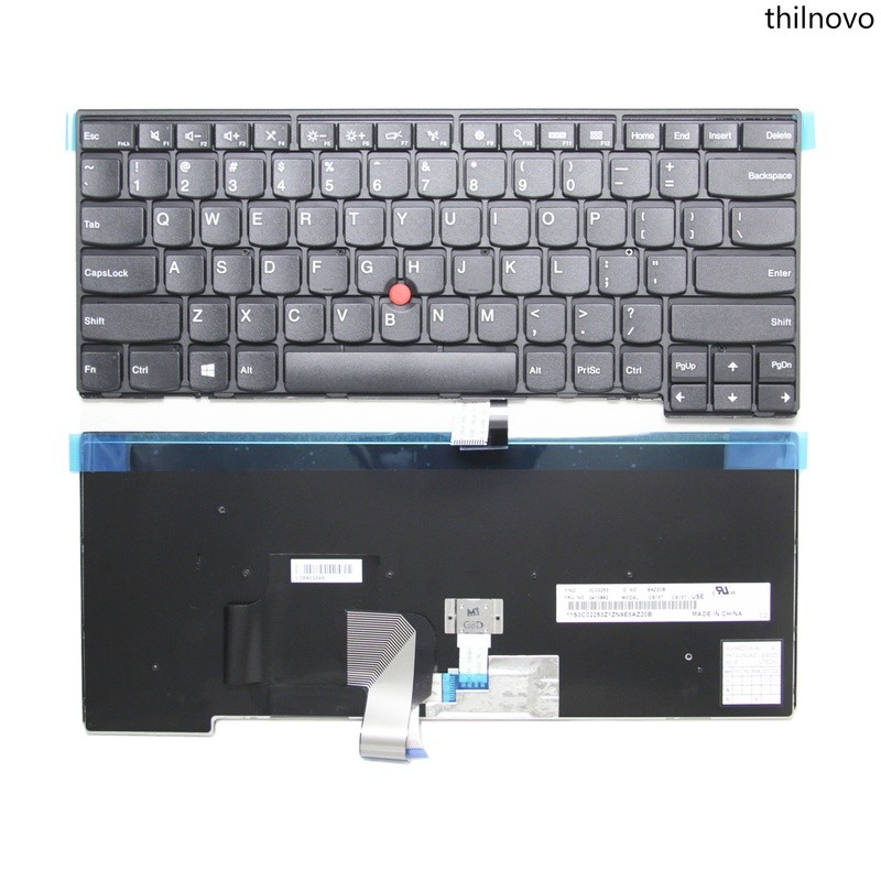 เหมาะสําหรับ Lenovo IBM T440 T450 T460 E431 E440 L440 L450 L460 L470 คีย์บอร์ด