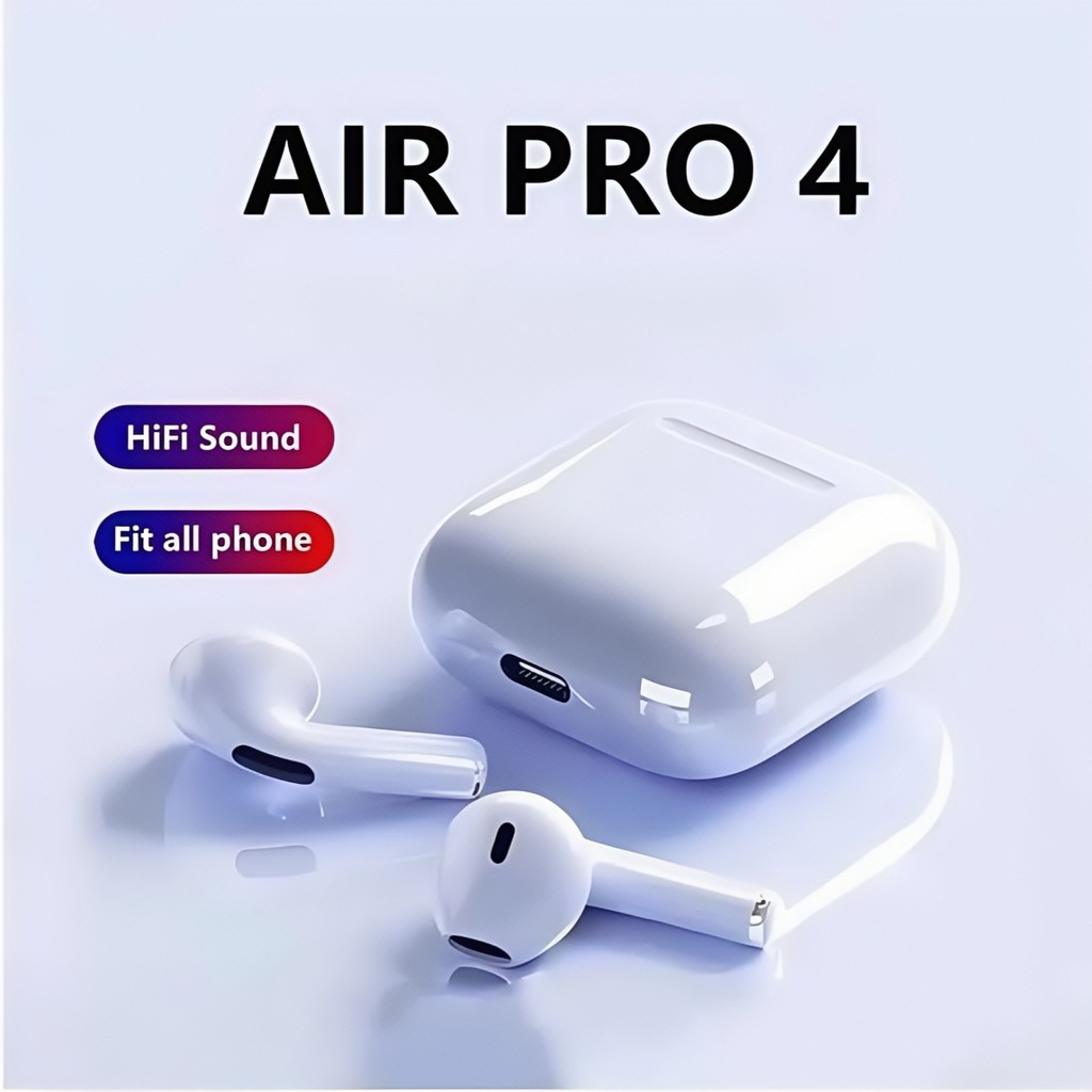 หูฟังบลูทูธไร้สาย มินิ Pro4 สวมใส่สบายหูคุณภาพเสียงที่มีความเที่ยงตรงสูงเข้ากันได้กับระบบ เสี่ยวหมี่ และ หุ่นยนต์