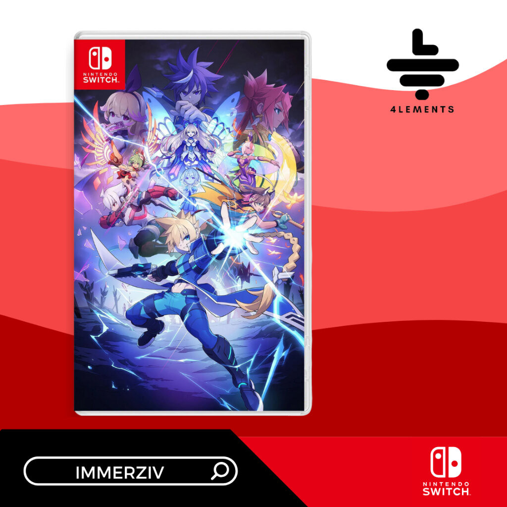 (พร้อมส่ง) SWITCH AZURE STRIKE GUNVOLT TRILOGY ENHANCED (R3/ASIA) (GAME) (ENG)