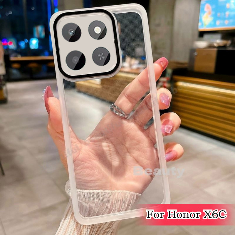 สําหรับ Honor X6C 4G เคสโทรศัพท์สแควร์ป้องกันกรณีสําหรับ Honor X6 C X 6C X7C X8C X9C สมาร์ท X6B X8B 