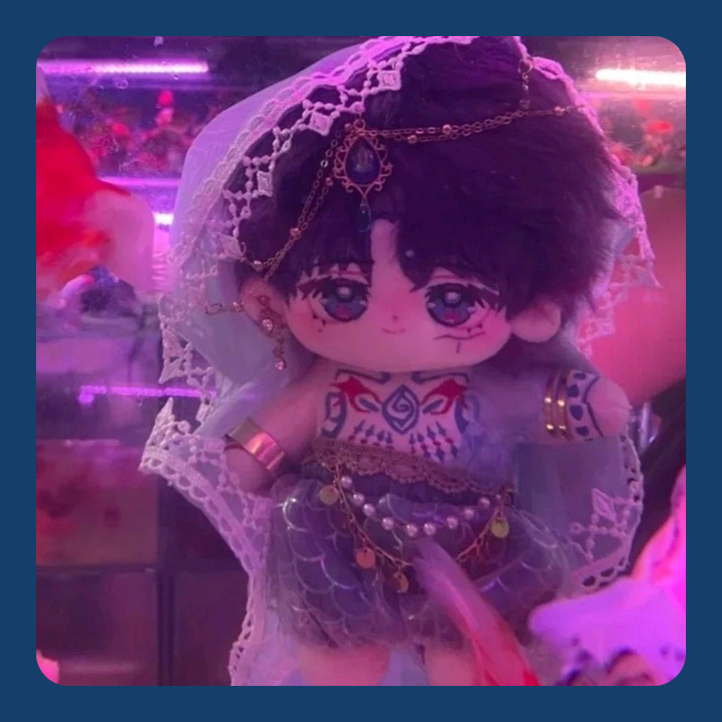 20 ซม.รักและพื้นที่ลึก Rafayel ตุ๊กตาผ้าฝ้าย Rafayel อะนิเมะการ์ตูนของขวัญสําหรับแฟนตุ๊กตาหล่อ