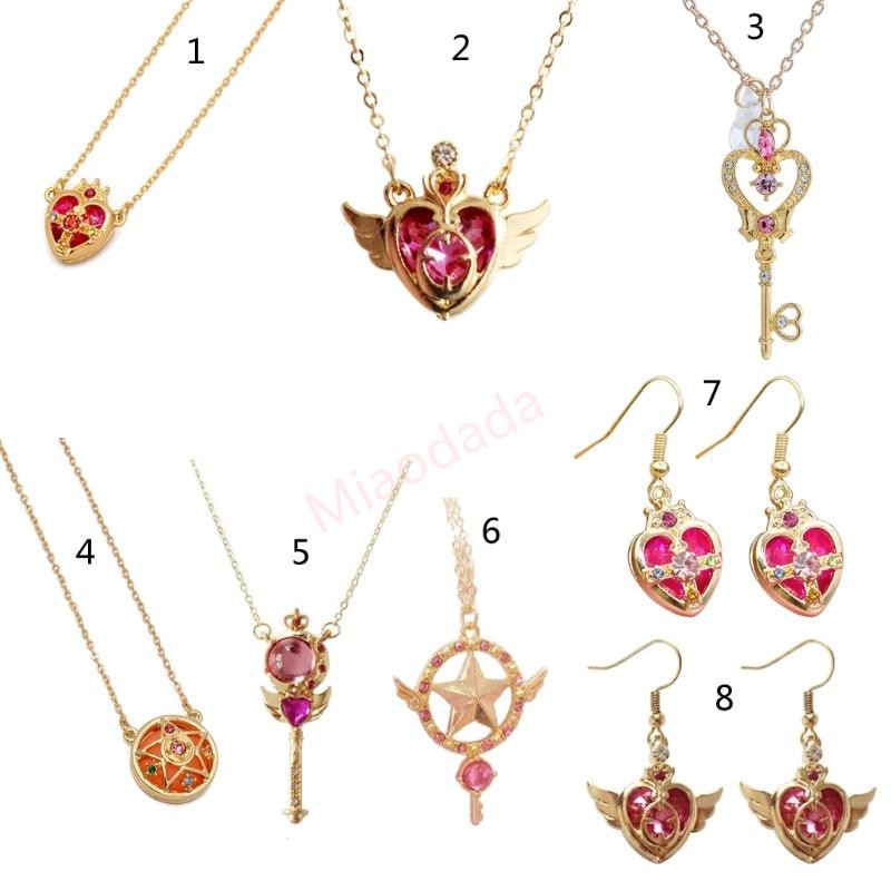 MDD สร้อยคอจี้สาวสวยสําหรับผู้หญิงโซ่ปรับได้ทุกคู่หรูหรา