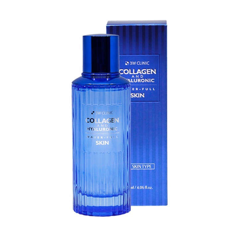 [3W CLINIC] Waterfull Collagen Hyaluron Moisturizing Elasticity Skin 120ml