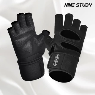 ถุงมือออกกำลังกายยกน้ำหนักสายรัดข้อมือกันลื่นระบายอากาศสำหรับดัมเบลครึ่งนิ้วและกีฬาฤดูร้อนแบบบาง