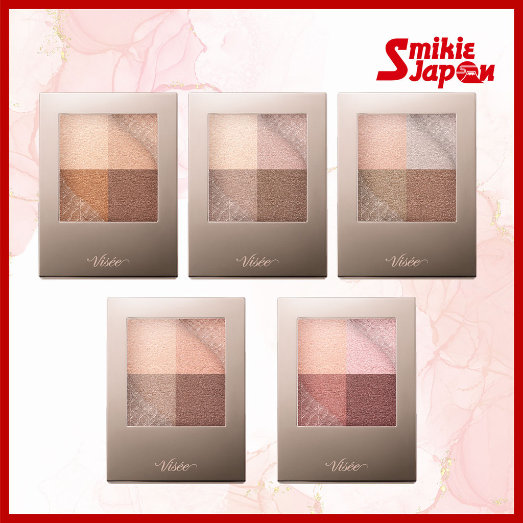KOSE VISEE Nuance Dewy Creator Eyeshadow Palette 5g Quad Color Eye Makeup Direct from Japan