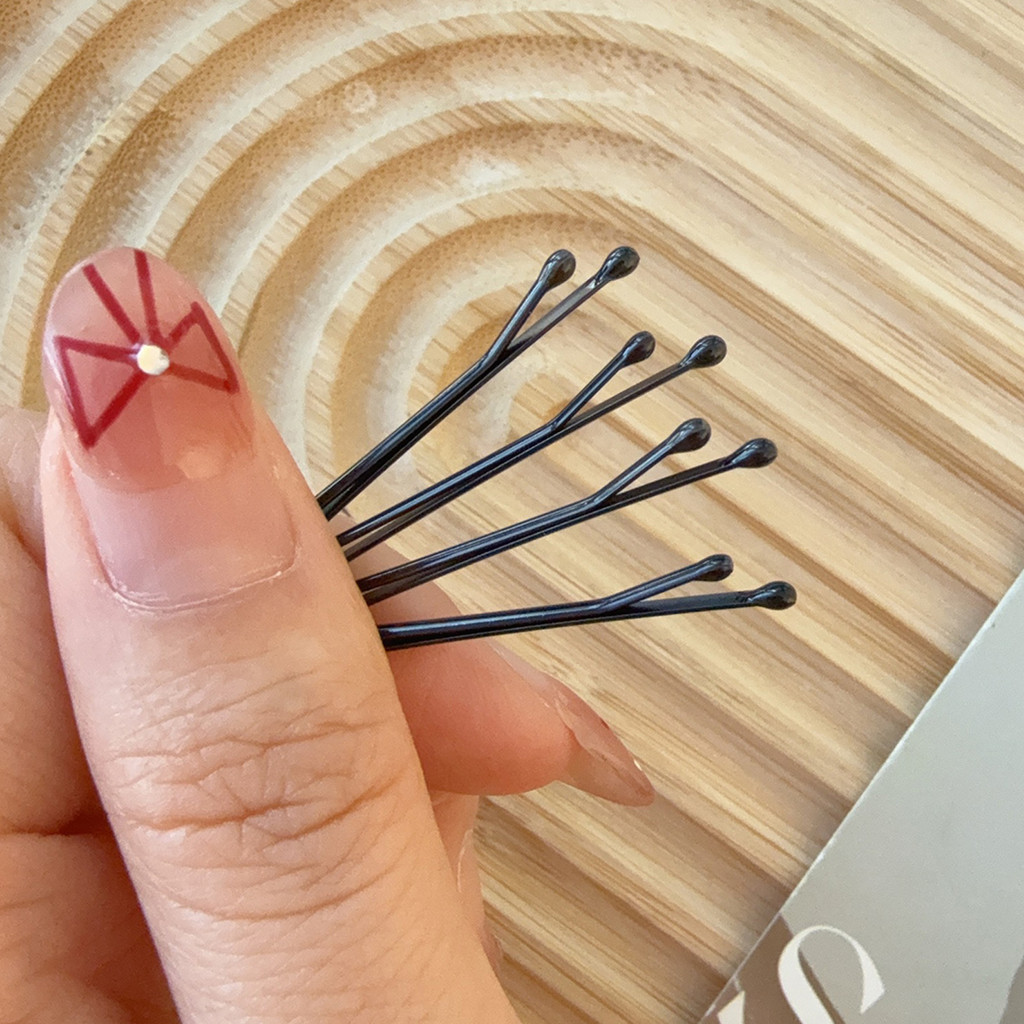Y2K Minimalist Matte Surface Mini Bobby Pins - กิ๊บติดผมหน้าม้าด้านข้างรูปตัว U 3.5 ซม. สําหรับทรงผมทั้งหมด - รูปที่ 6
