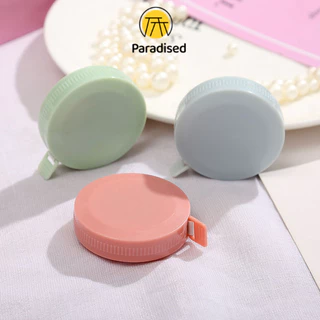 💕 เทปวัดแบบยืดหดอัตโนมัติ 1.5 ม. เทปวัดพลาสติก ไม้บรรทัดวัดเสื้อผ้าแบบอ่อน paradised