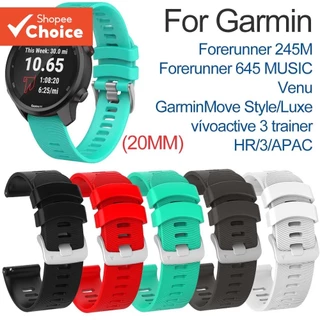 เข้ากันได้กับผู้เบิกทาง Garmin 245 645 55 Galaxy Watch 6 5 4 Vivoactive 3 20mm Sport Watch Band