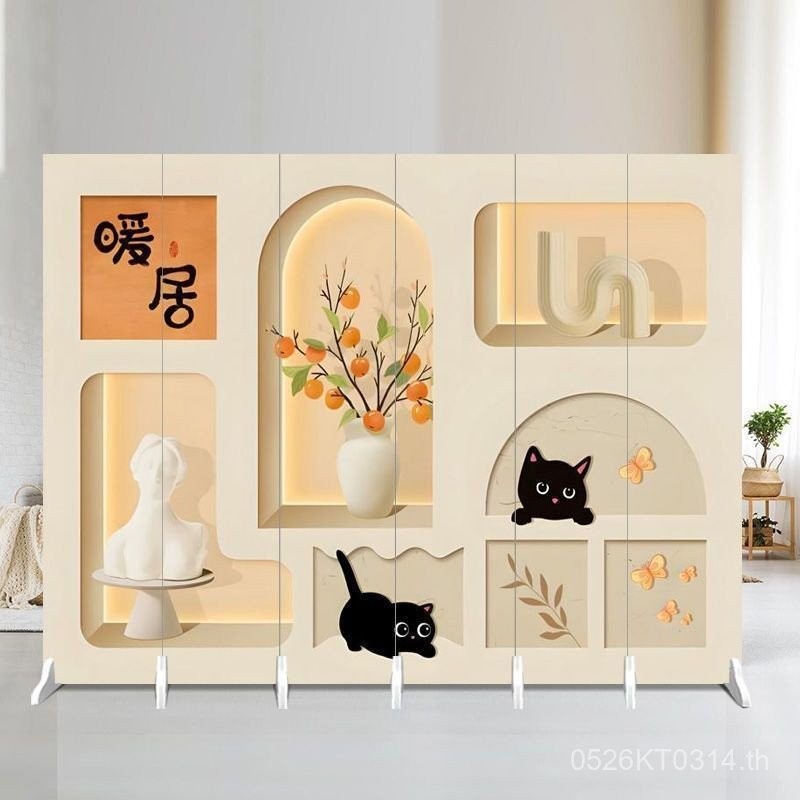 ฉากกั้นพื้นหลังห้องนั่งเล่น ฉากกั้นพับได้ ฉากกั้นสำนักงานคนดัง ฉากถ่ายทอดสดแบบสองด้าน ครีมมือถือ ห้อ