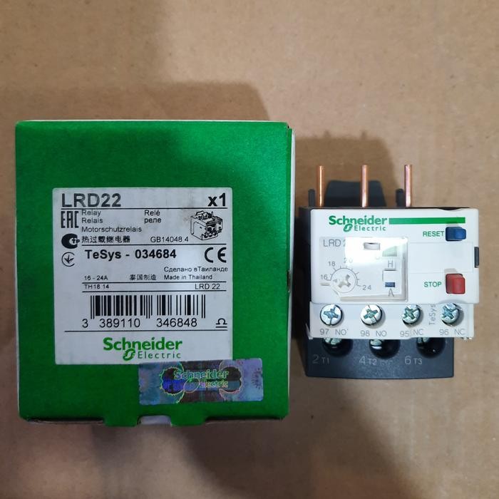 OVERLOAD RELAY LRD22 SCHNEIDER ต้นฉบับ
