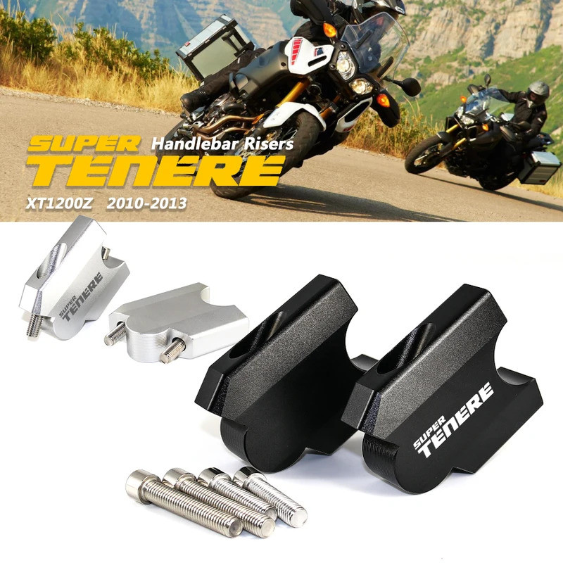 สําหรับYamaha XT1200Z SUPER TENERE 1200 XTZ1200 XTZ 2010 - 2013 รถจักรยานยนต์Handlebar Risers CLAMPต