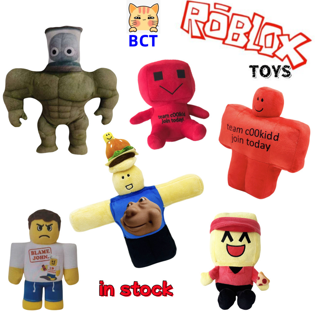 BCT Roblox Forsaken C00kidd ของเล่นตุ๊กตาใหม่ 007n7 Forsaken Roblox Plushie ตุ๊กตา Kawaii พิซซ่าสีเห