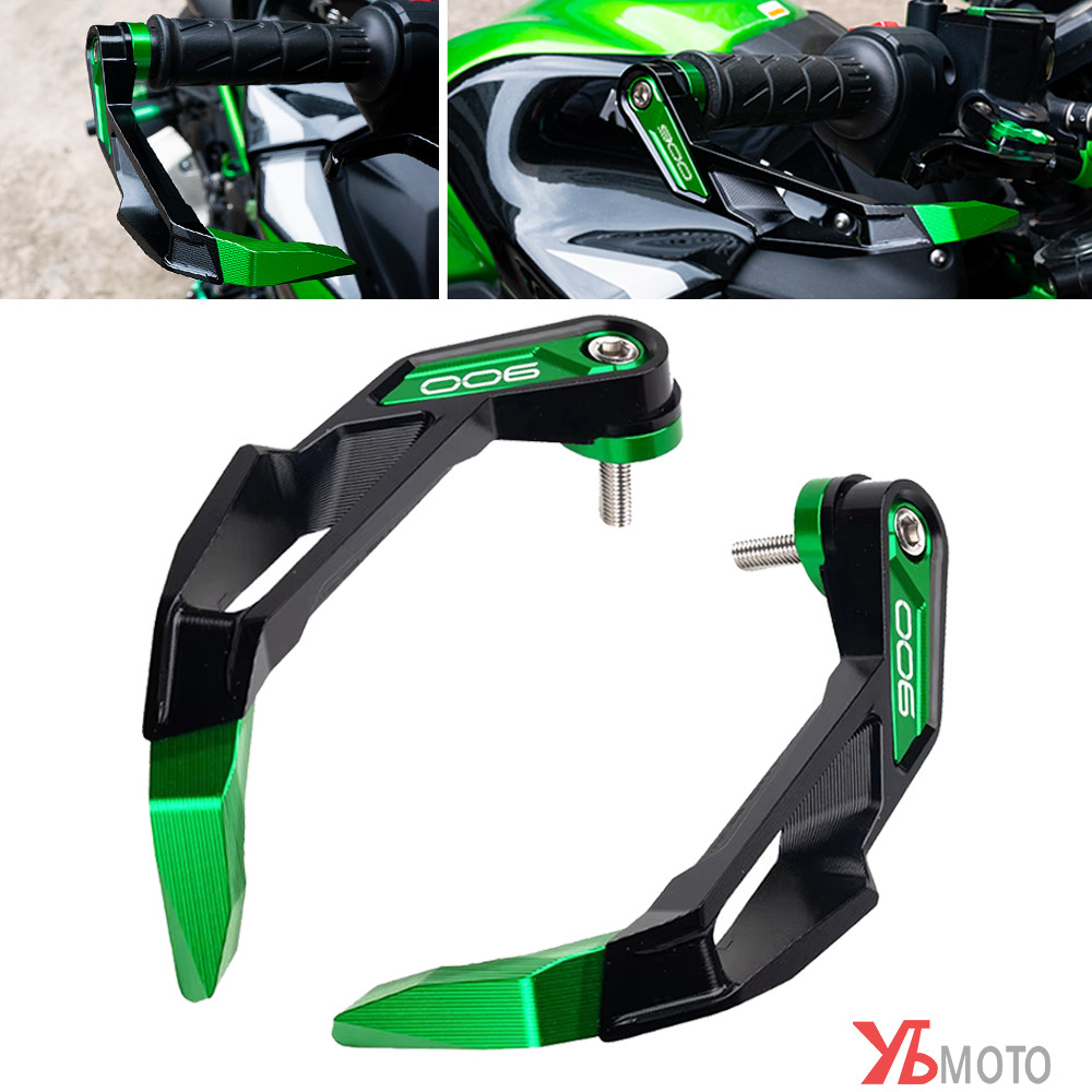 สําหรับ Kawasaki Z900 Z650 Z400 Z800 Z750 นินจา 400 650 ninja650 Z 900 รถจักรยานยนต์ Handlebar เบรค Levers Guard Protector Handguard