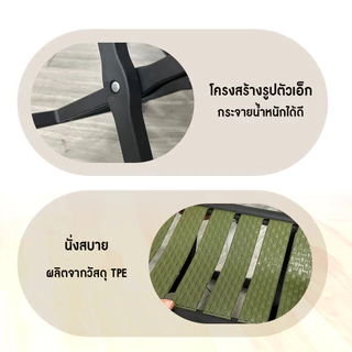 เก้าอี้พลาสติกแคมปิ้ง เก้าอี้สนามพลาสติกพับได้ แบบพกพา ขนาดเล็ก 24x30x24cm