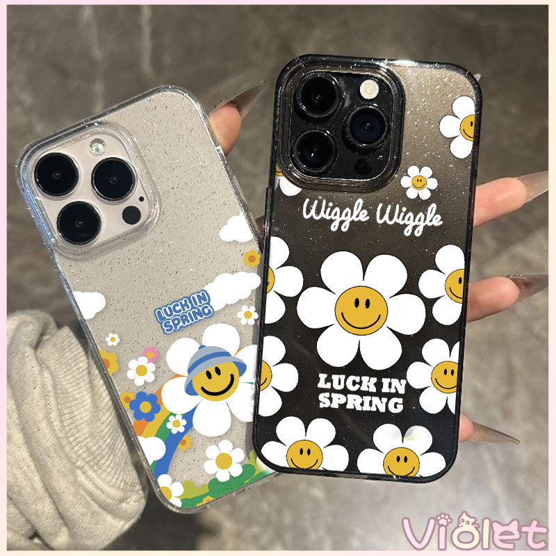 เคส iPhone 16 Pro Max  ใสแวววาวด้วย TPU นุ่มสีสันสดใส พร้อมลายดอกทานตะวันสีรุ้งสุดน่ารัก เข้ากันได้กับ iP 15 Pro  12 11. ราคา ถูกที่สุด ดีลบีเคเค แกลเลอรีภาพที่ 2