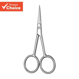 กรรไกรเคราสแตนเลสคิ้ว1ชิ้นจมูกผมกรรไกรเครื่องมือแต่งหน้าทําผ…