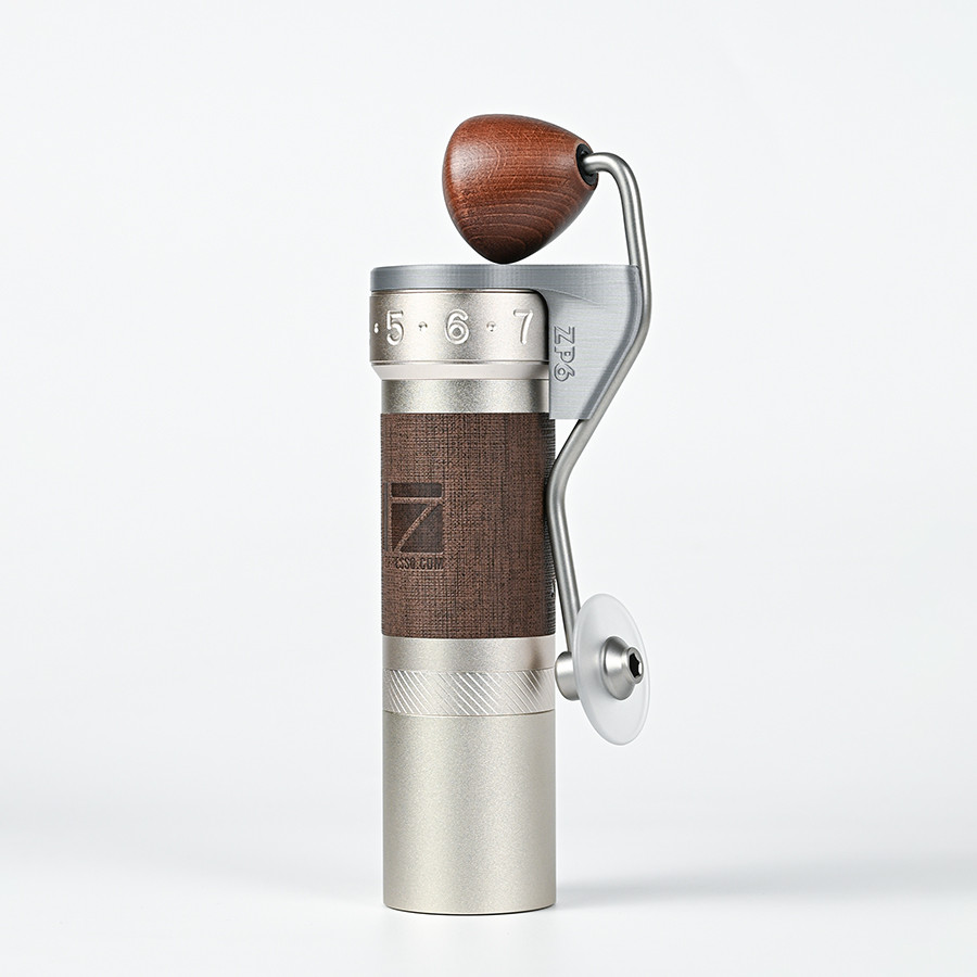 [แนะนํา] [Yanda Beard] 1Zpresso ZP6 เครื่องบดมือปิดผนึกจับฝาครอบแร็คตั้งแคมป์สามารถออก