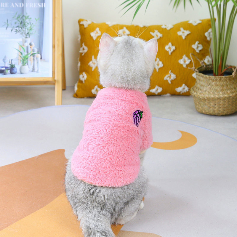 เสื้อกันหนาวสุนัขที่อบอุ่นหนาผ้าฝ้ายนุ่มเสื้อกํามะหยี่เสื้อกั๊กเสื้อผ้าสําหรับสุนัขขนาดกลางขนาดเล็กสัตว์เลี้ยงฤดูหนาวเสื้อผ้าโคซี่แล - รูปที่ 6