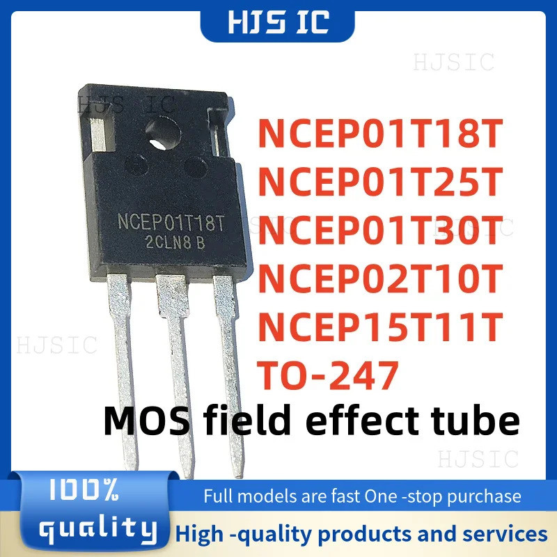 1-5PCS NCEP01T18T NCEP01T25T NCEP01T30T NCEP02T10T NCEP15T11T TO-247 MOS field effect tube ทรานซิสเต