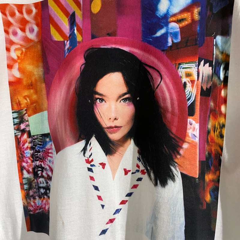BJORK - POST 1995 TSHIRT สีขาว
