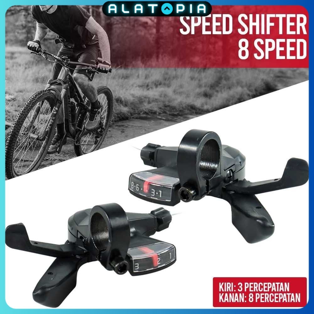 TaffiSPORT Advent Speed Shifter Trigger Bicycle 8 Speed 2 PCS - SL-M310