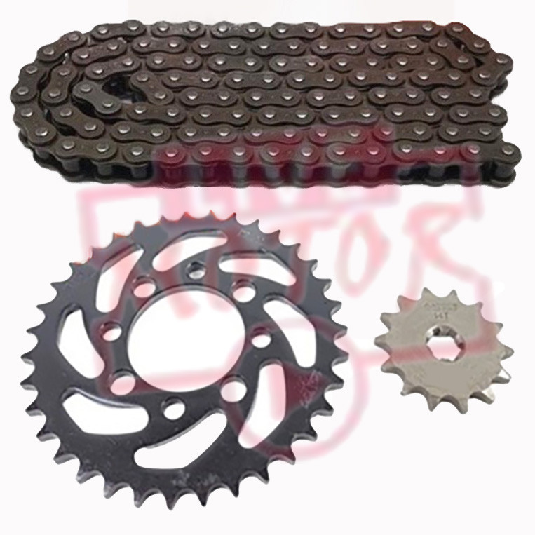 Smash110/Shogun125RR Sprocket & Chain Set 428H-104L-110L 14/15T (29T-43T)