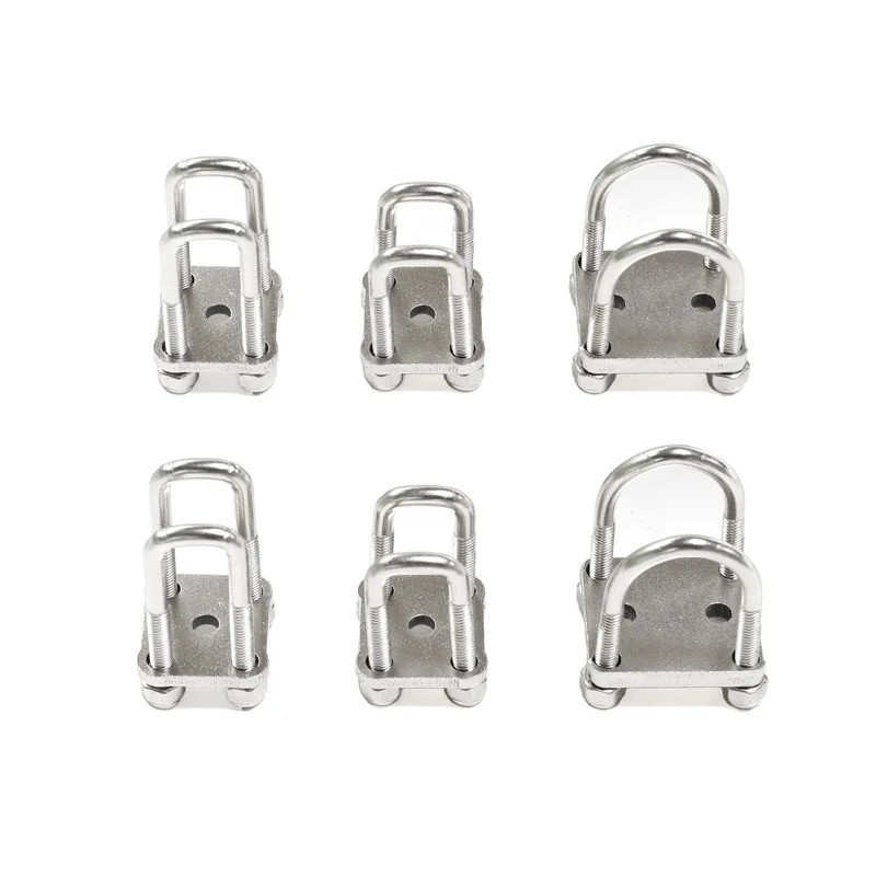 1:14th Scale โลหะ U-รูปสกรู Suspension Bracket สําหรับ Tamiya RC Dump รถบรรทุก SCANIA 770S R620 Volv