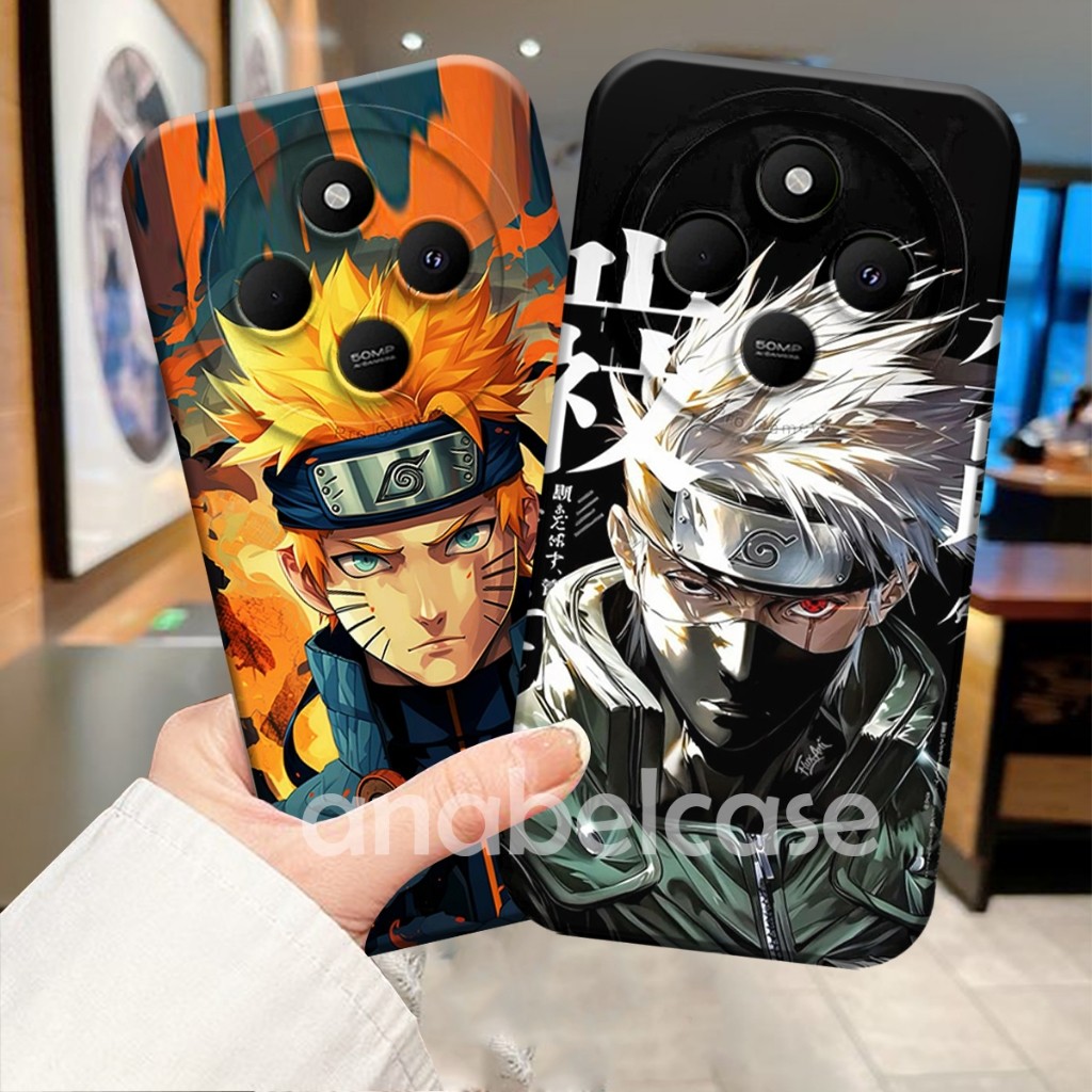 SOFTCASE REDMI 14c 4G 2024 13c 12c A3 9c 9a 10c 10a Poco c40 c65 ใหม่ล่าสุด Naruto Kakashi Anime Ani