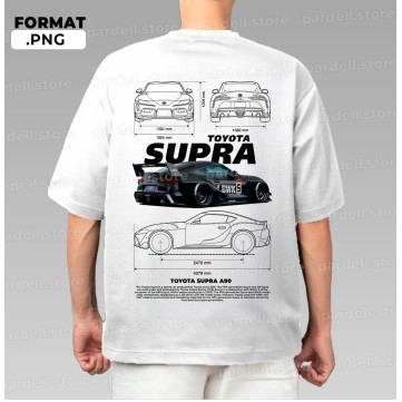 เสื้อยืด Toyota Supra A90 เสื้อไมโครไฟเบอร์ Limited Edition