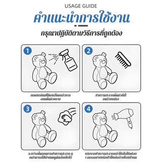🧸โปร 1 แถม 1 🔥สเปรย์ทำความสะอาดตุ๊กตา น้ำยาทําความสะอาดแบบไม่ต้องล้างออก สูตรแห้งไว ป้องกันสีลามระดับนาโน สูตรไม่มีแอลกอฮอล์/ผ้าฝ้าย สเปรย์พิเศษเพื่อขจัดคราบบลัชออน น้ำยาทำความสะอาดของเล่นตุ๊กตา คงนุ่มผ้าตุ๊กตา ปลอดภัยเด็กใช้ได้