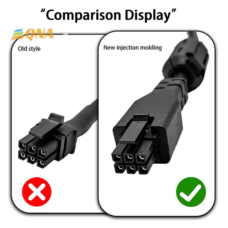 [QNA] สําหรับBambu Lab X1/P1 AMS Extension Cable AMS HUB 1M 2M 6-pinพร้อมแหวนแม่เหล็กสายต่อสําหรับBa