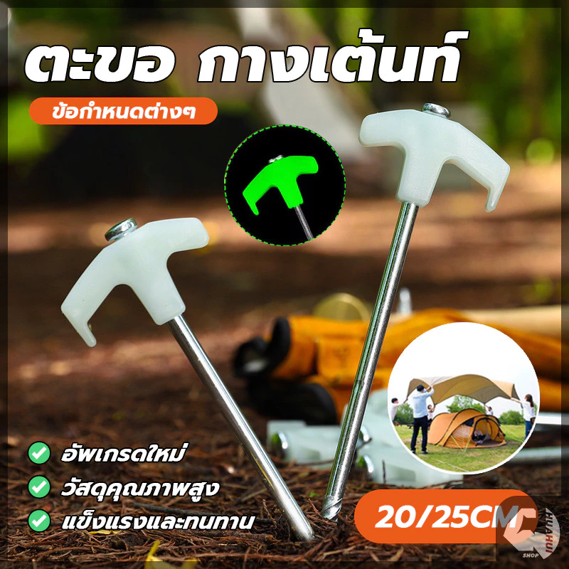 สมอบกเหล็กและพลาสติก ขนาด 20-25 ซม สำหรับพื้นดินและพื้นทราย thumbnail 5