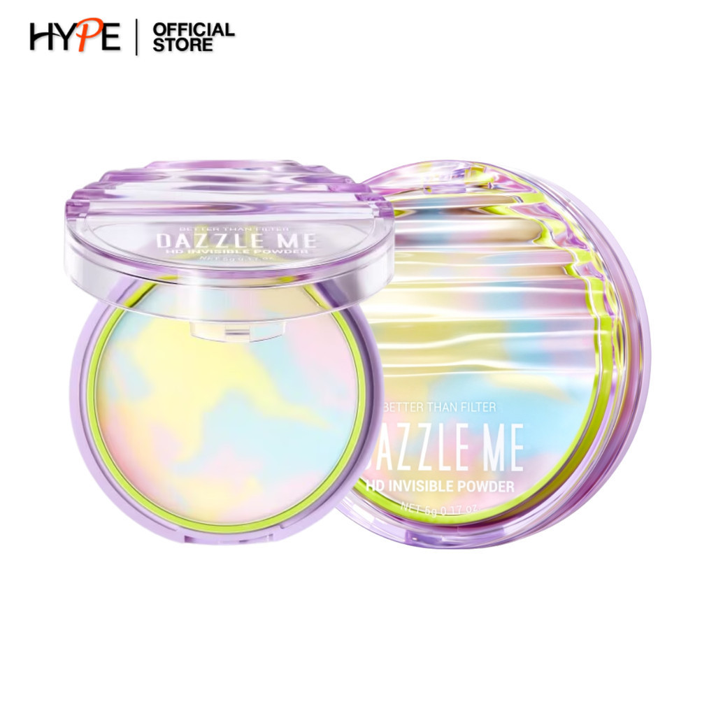 DAZZLE ME Better Than Filter HD Invisible Powder นวัตกรรม แป้งไร้ฝุ่น เนื้อบางเบา (DZM-POWDER)