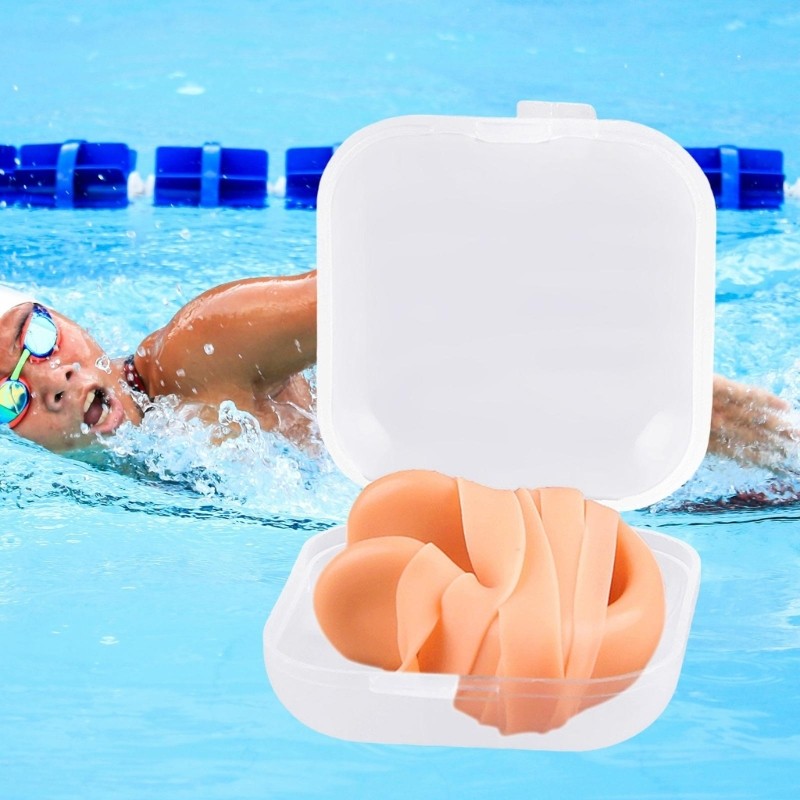 Swimming Nose Clip Nose Protector Nose  Nose Plugs with Rope for Adults