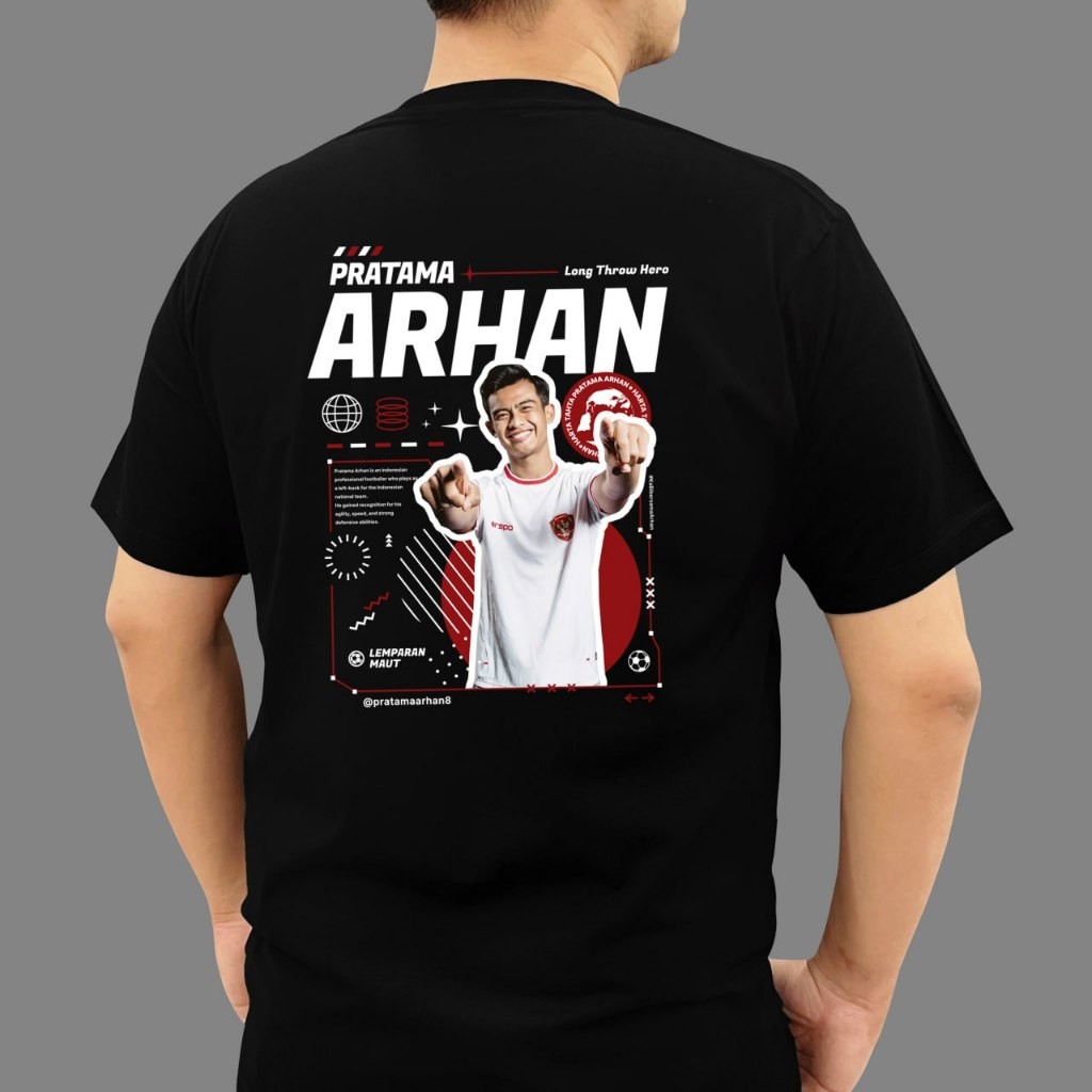 Flexclothsby - เสื้อยืดของเรามี Pratama Arhan - Cotton Combed 30s Premium