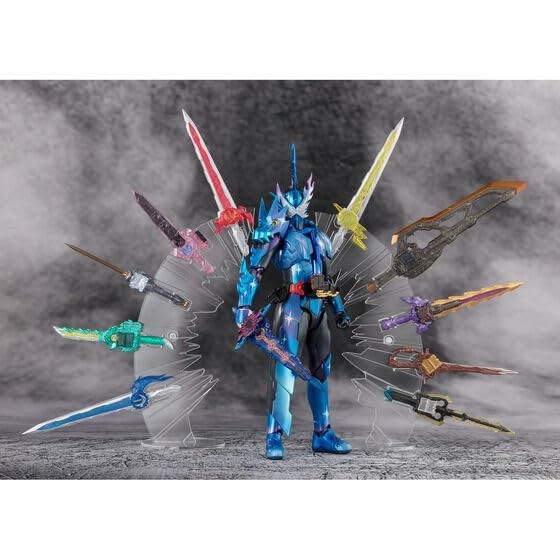 S.H.Figuarts Kamen Rider Cross Saber 10 Holy Sword Set *Main body sold separately.