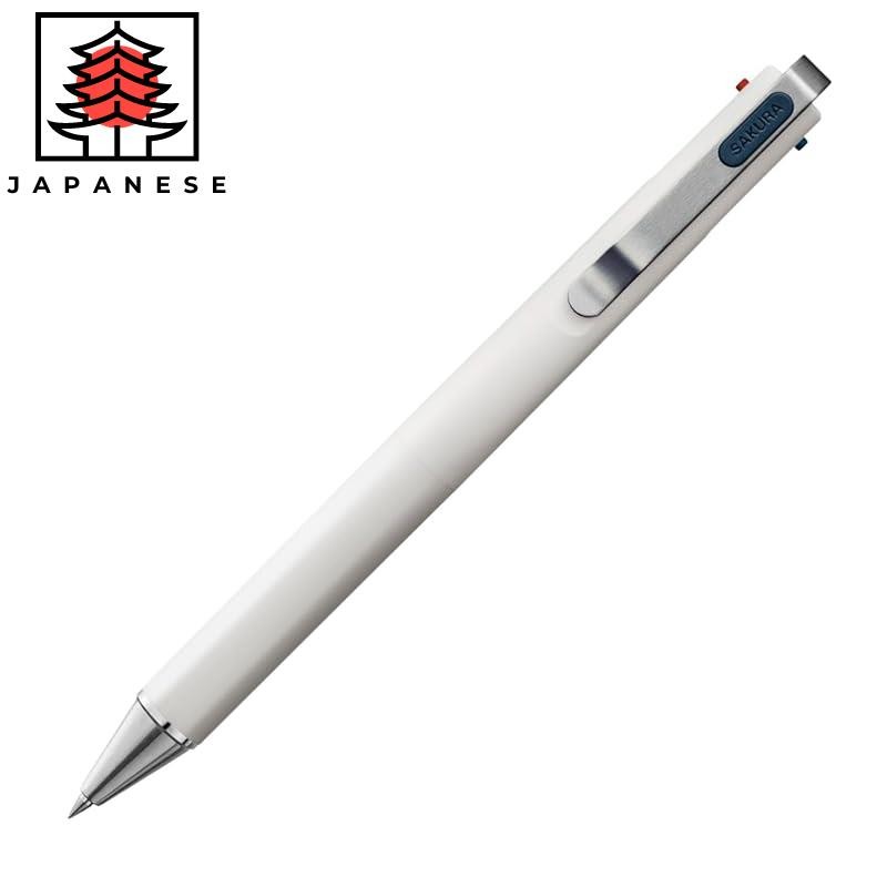 【Direct from JP】Sakura Cray-Pas Multi-Color Ballpoint Pen with Ball Sign ID 3C 0.4mm Black/Blue/Red 