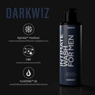 BOND Men's Intimate Wash 130ml บอนด์ ผลิตภัณฑ์ทำความสะอาดเฉพาะที่สำหรับผู้ชาย.
