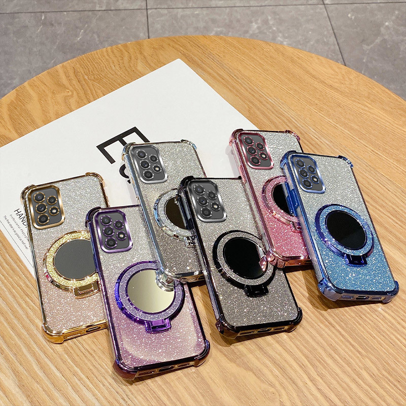 เคส ขอบสี กันระแทก สําหรับ Samsung A07 A17 A37 A57 A06 A16 A26 A36 A56 A15 A25 A35 A54 A55 A05 A05S A12 A02S A03S 053