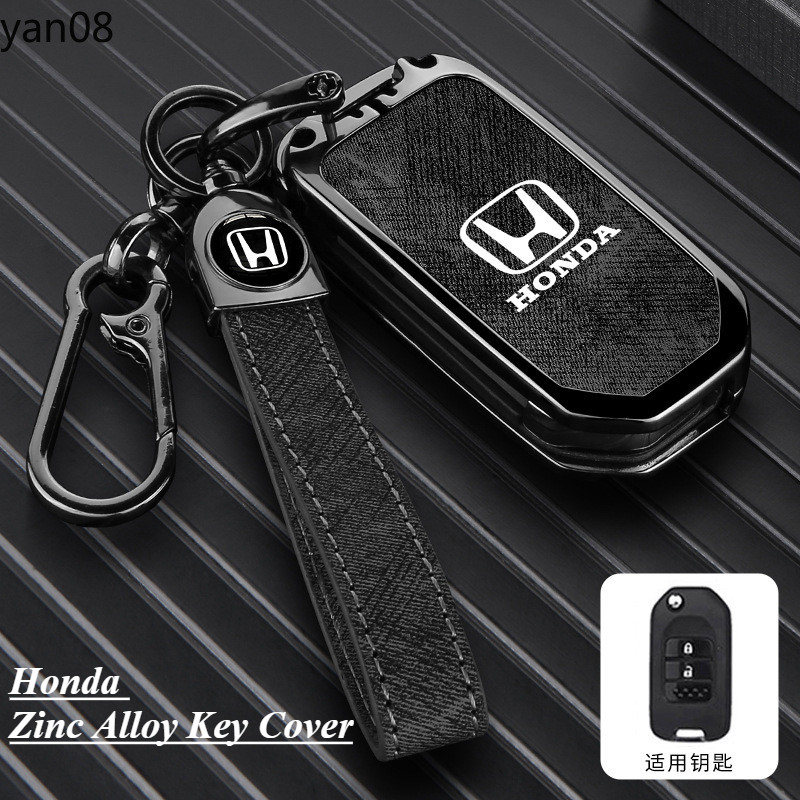 Honda รถ Remote Key Case ใช้งานร่วมกับ Honda Civic Accord City Odyssey CR-V XR-V HR-V Vezel หยก Jazz