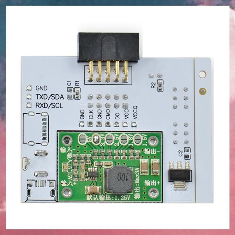 RT809H อะแดปเตอร์โปรแกรมเมอร์ EMMC ISP สําหรับคลิปทดสอบการเขียนอย่างรวดเร็วอ่านความเร็วเครื่องคิดเลข