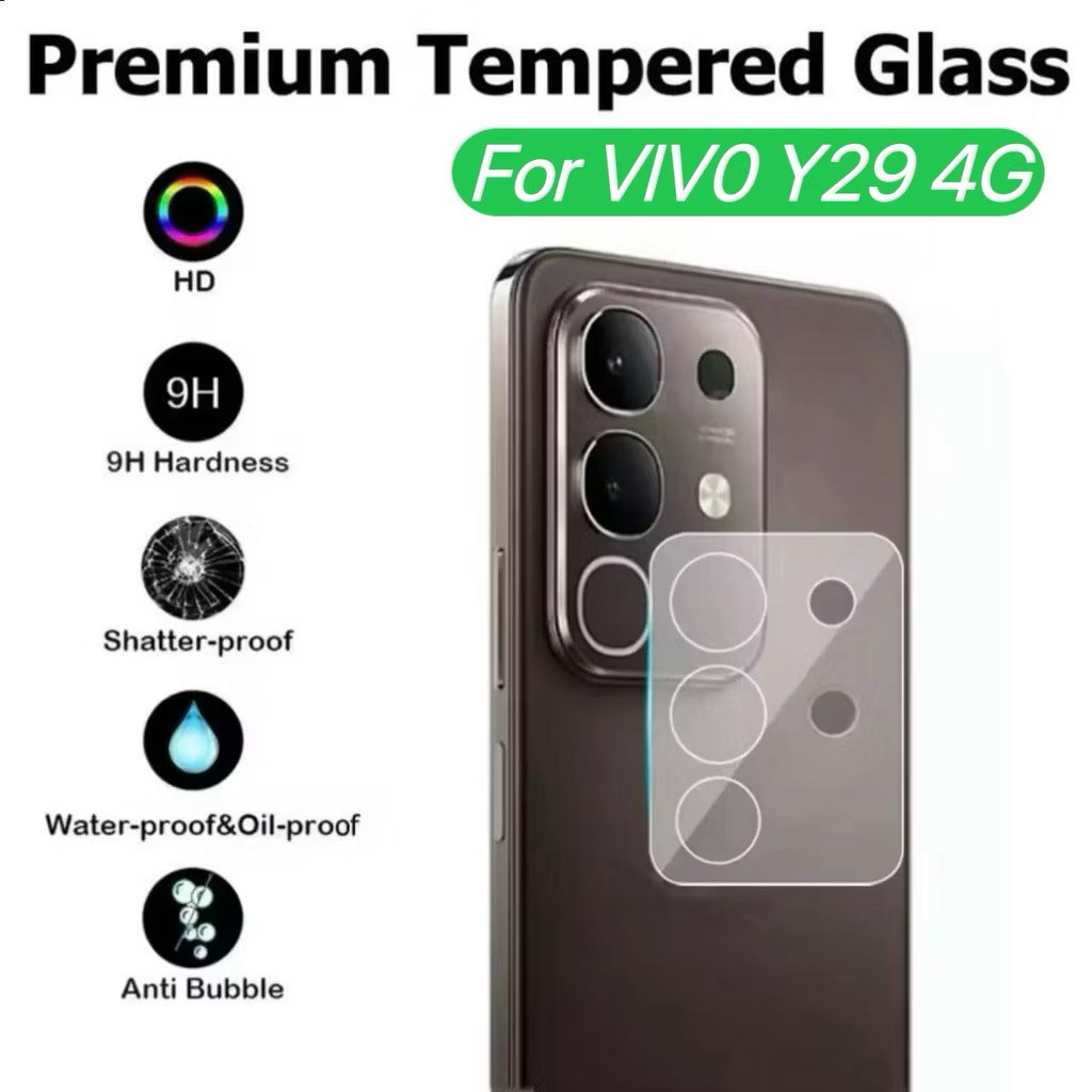 ฟิล์มกระจกเลนส์กล้อง สำหรับ Vivo Y29 4G ตรงรุ่น ส่งจากไทย
