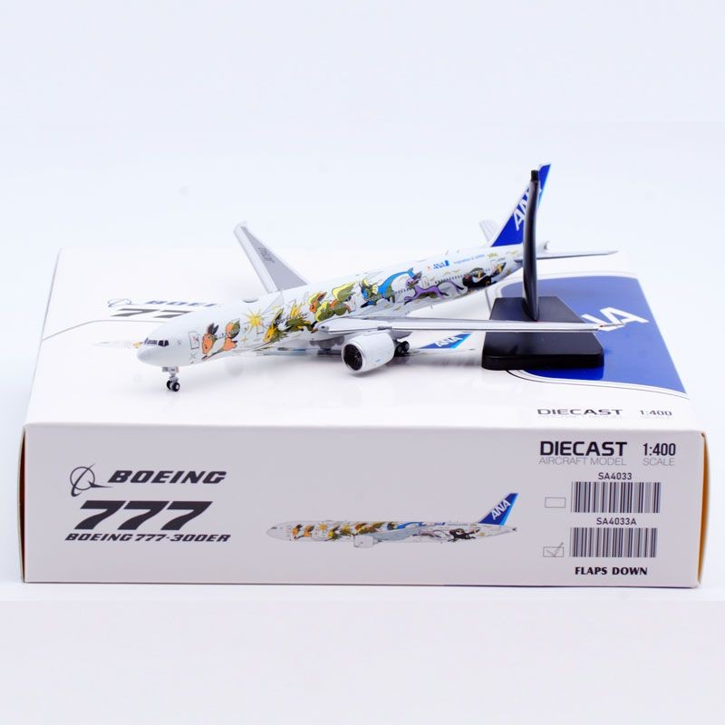 1: 400 JC Wings Alloy Airliner รุ่น All Nippon Air B777-300ER JA784A Flap Wing