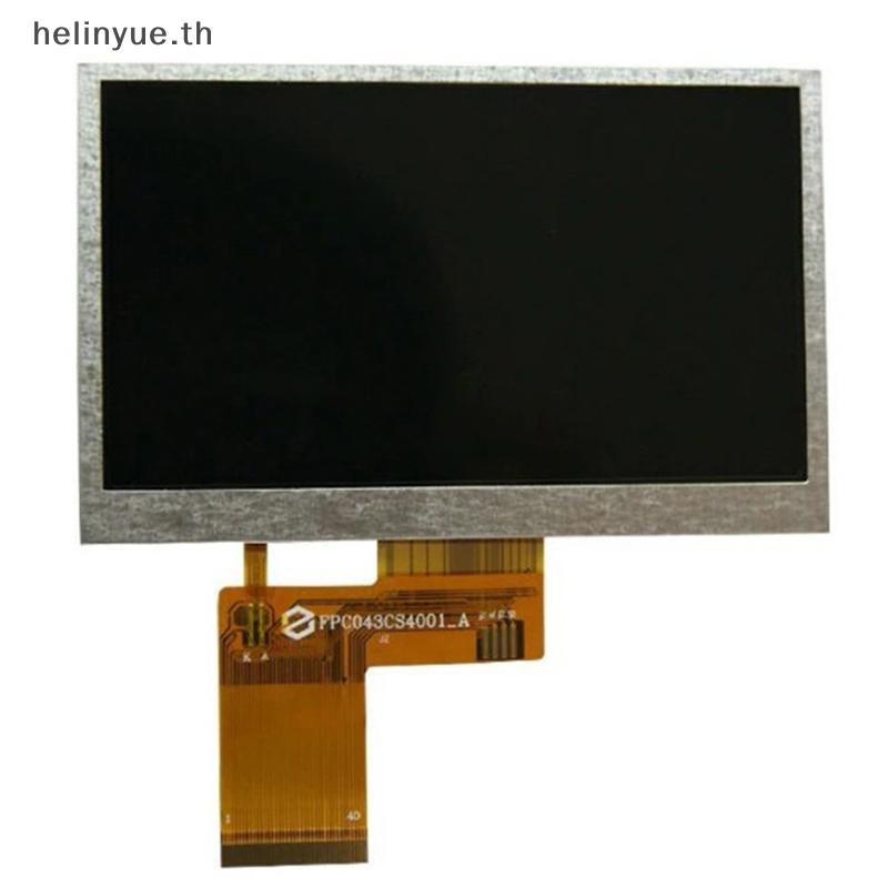 HELINYUE Universal 4.3 นิ้ว TFT หน้าจอ LCD 40 Pins HD 480*272 ซ่อมเปลี่ยน Monitor สําหรับรถยนต์ TH