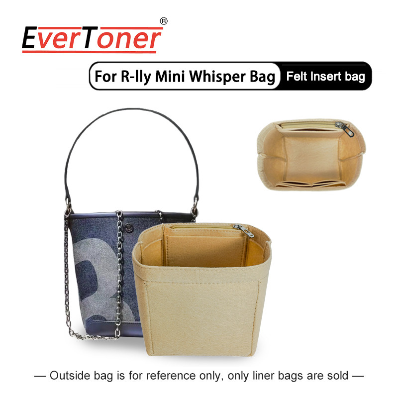 EverToner The Felt Insert Organizer เหมาะสําหรับ The Rally Mini Whisper Bag