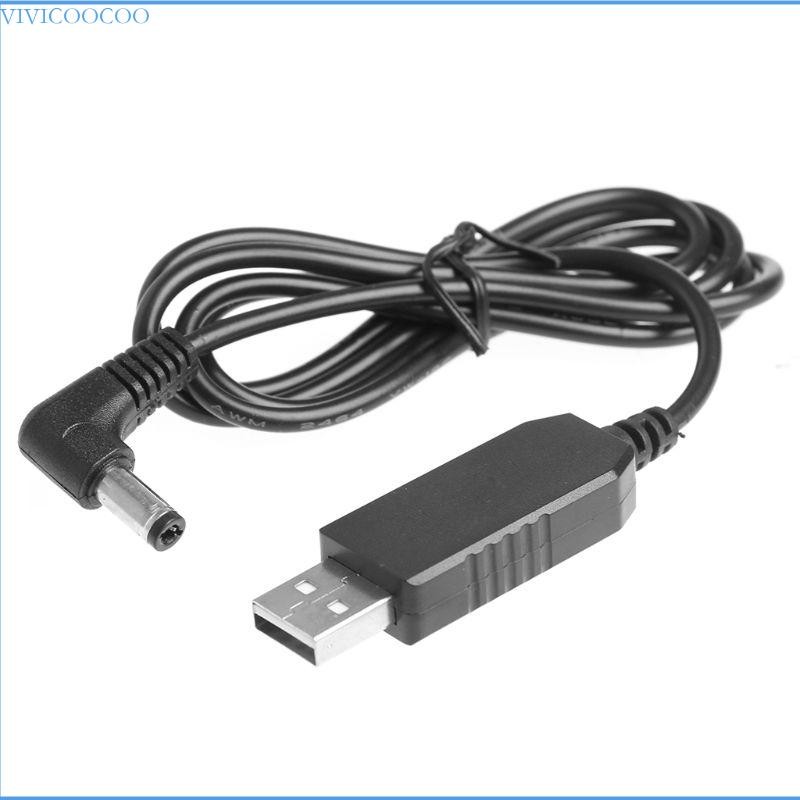 VIVI USB 5V ถึง 24V 5 5x2 1 มม. Step Up Boost Converters สายไฟ
