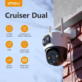 IMOU CRUISER DUAL 6MP/10MP กล้องวงจรปิดเลนส์คู่ภาพสี รับประกัน 2 ปี