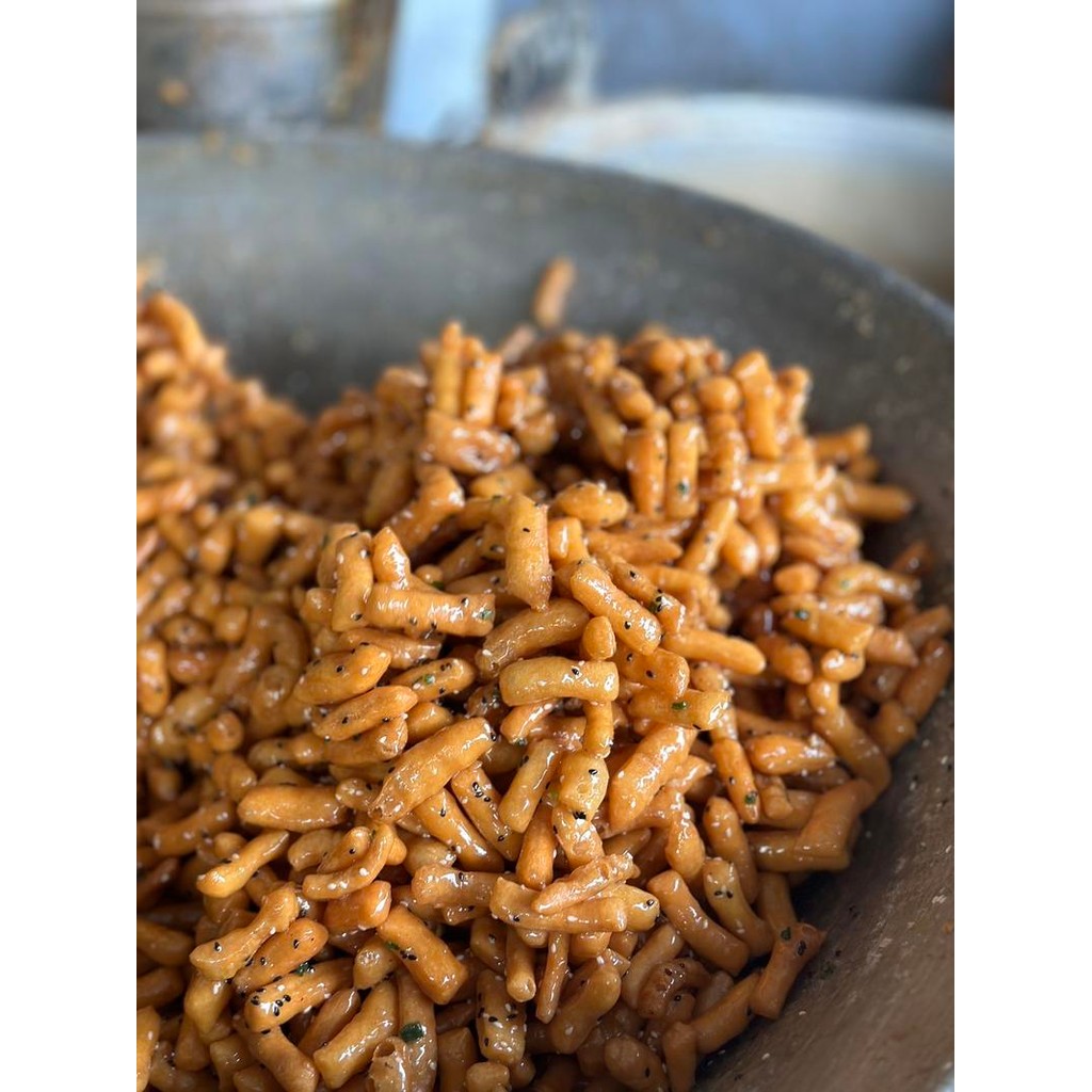 T ขนมโก๋กรอบ รสงา-ผัก 100กรัม