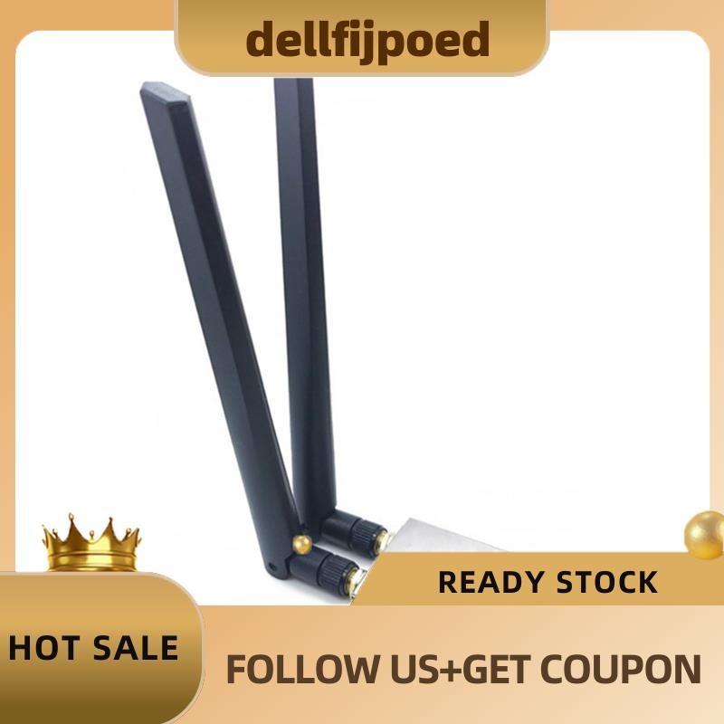delfijpoedWireless WiFi Card WiFi Go WiFi6 BT5.0 2400Mbps การ์ดเครือข่ายอะแดปเตอร์ AX201 2400M P9JB